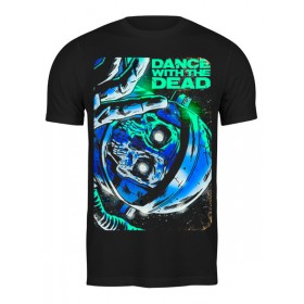 Мужская футболка с принтом Dance with the Dead T-Shirt в Смоленске,  |  | Тематика изображения на принте: 