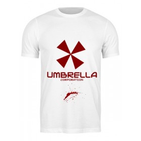 Мужская футболка с принтом Resident Evil: Umbrella Corporation в Смоленске,  |  | 