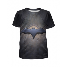 full_print_girl_tee с принтом Batman в Смоленске,  |  | 