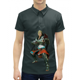 full_print_man_polo с принтом Black Desert в Смоленске,  |  | 