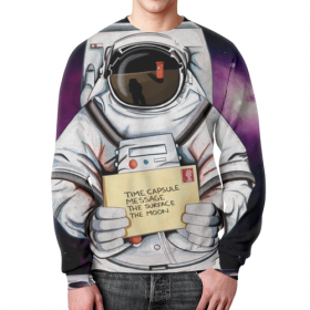 full_print_sweatshirt с принтом Space. NASA в Смоленске,  |  | 