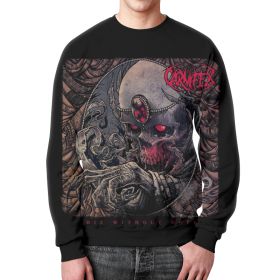 full_print_sweatshirt с принтом Carnifex band в Смоленске,  |  | Тематика изображения на принте: 