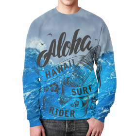 full_print_sweatshirt с принтом Aloha в Смоленске,  |  | 