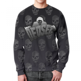 full_print_sweatshirt с принтом DEDSEC (Watch Dogs 2) в Смоленске,  |  | Тематика изображения на принте: 