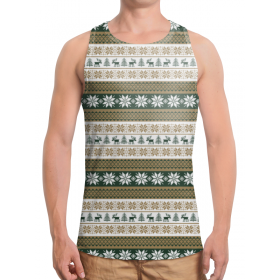 full_print_tanktop с принтом Скандинавский узор в Смоленске,  |  | 