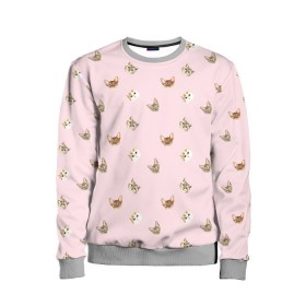 Детский свитшот 3D Котики: в Смоленске, 100% полиэстер | свободная посадка, прямой крой, мягкая тканевая резинка на рукавах и понизу свитшота | cat | kitty | pussy | кот | котенок | котик | котики | котята | кошка | милота