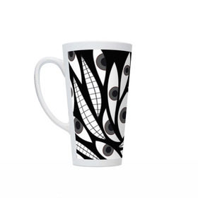 Кружка Латте с принтом Pride в Смоленске, Белая керамика | Объем 480 мл; Высота 150 мм; Диаметр 90 мм | fulmetal alchemist | selim bradley | глаза | гомункул | прайд | селим брэдли | стальной алхимик | улыбка | цельнометаллический