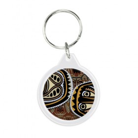 Брелок круглый с принтом Оптические иллюзии в Смоленске, пластик и полированная сталь | круглая форма, металлическое крепление в виде кольца | Тематика изображения на принте: 