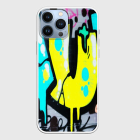 Чехол для iPhone 13 Pro Max с принтом Кислотный арт в Смоленске,  |  | grafiti | paint | street art | urban | город | граффити | искусство | кирпичи | краски | рисунки | стена | улицы | уличное искусство