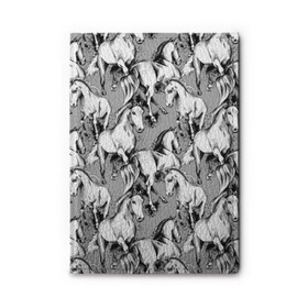 Обложка для автодокументов Белые лошади: в Смоленске, натуральная кожа |  размер 19,9*13 см; внутри 4 больших “конверта” для документов и один маленький отдел — туда идеально встанут права | animal | black | cool | gray | hooves | horse | illustration | mane | mustang | muzzle | running | speed | tail | white | бег | белый | грива | животное | иллюстрация | копыта | лошадь | мустанг | прикольно | серый | скорость | хвост | черный