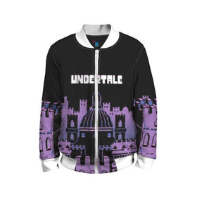 Детский бомбер 3D UNDERTALE: в Смоленске, 100% полиэстер | застегивается на молнию, по бокам два кармана без застежек, мягкие манжеты, по низу бомбера и на воротнике — эластичная резинка | Тематика изображения на принте: game | undertale | азриэль дримурр | альфис | андайн | андертейл | асгор дримурр | добро | дьявол | зло | игра | игры | кости | меттатон | папирус | санс | стрела | ториэль | трезубец | фриск | чара | черный