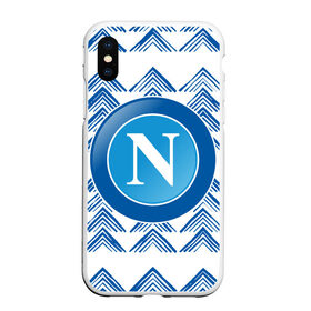 Чехол для iPhone XS Max матовый NAPOLI.: в Смоленске, Силикон | Область печати: задняя сторона чехла, без боковых панелей | fc | football | football club | napoli | sport | итальянский профессиональный футбольный клуб | наполи | неаполь | спорт | уефа | униформа | фирменные цвета | фк | футбол | футбольный клуб