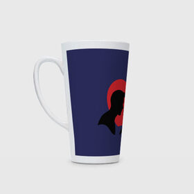 Кружка Латте с принтом Sexy 13 в Смоленске, Белая керамика | Объем 480 мл; Высота 150 мм; Диаметр 90 мм | lips | влюбленным | любовь | отношения | сердца