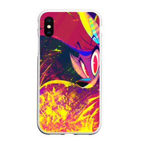 Чехол для iPhone XS Max матовый с принтом Отель Хазбин в Смоленске, Силикон | Область печати: задняя сторона чехла, без боковых панелей | Тематика изображения на принте: hazbin hotel | mult | аластор | арахнисс | вегги | вокс | даззл | краймини | лилит | люцифер | мультфильм