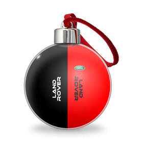 Ёлочный шар Range Rover: в Смоленске, Пластик | Диаметр: 77 мм | Тематика изображения на принте: auto | blac | black and red | land rover | land rover car | land rover logo | land rover print | range rover | авто | автомобиль ланд ровер | красный | ланд ровер | лого ланд ровер | надпись ланд ровер | принт ланд ровер | черный | черный и 