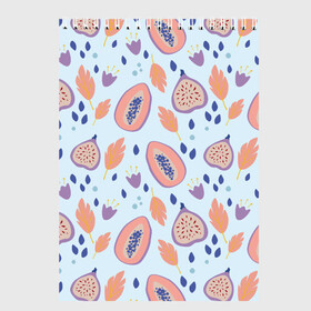 Скетчбук Папайя: в Смоленске, 100% бумага
 | 48 листов, плотность листов — 100 г/м2, плотность картонной обложки — 250 г/м2. Листы скреплены сверху удобной пружинной спиралью | papaya | морская | папайя | паттерн | с папаем | фрукт