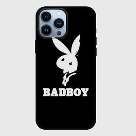 Чехол для iPhone 13 Pro Max с принтом BAD BOY (секси) в Смоленске,  |  | Тематика изображения на принте: bad boy | erotic | love | playboy | заяц | кролик | любовь | плейбой | прикол | смешной | страсть | ххх | шутка | юмор