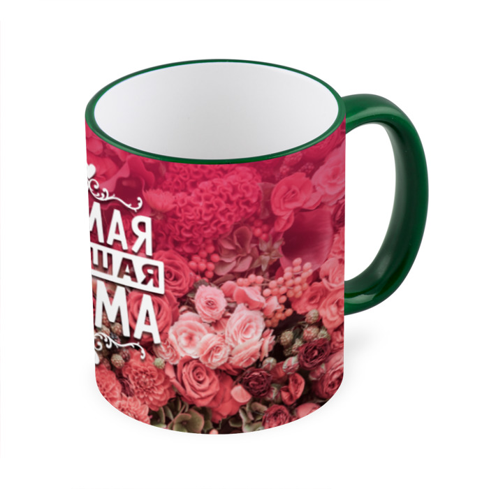 Кружка 3D Лучшая мама фото