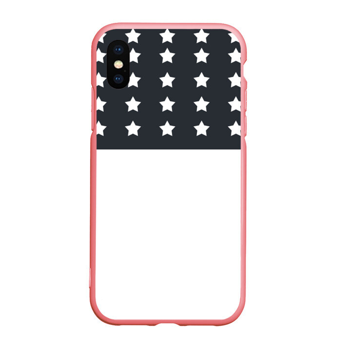 Чехол для iPhone XS Max матовый Stars фото