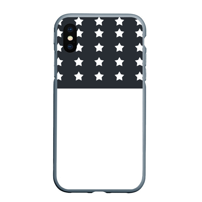 Чехол для iPhone XS Max матовый Stars фото