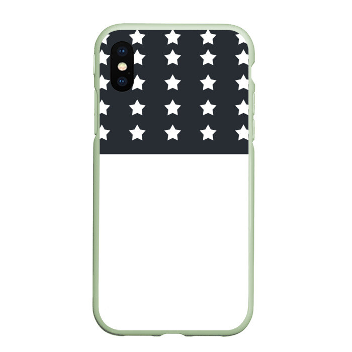 Чехол для iPhone XS Max матовый Stars фото