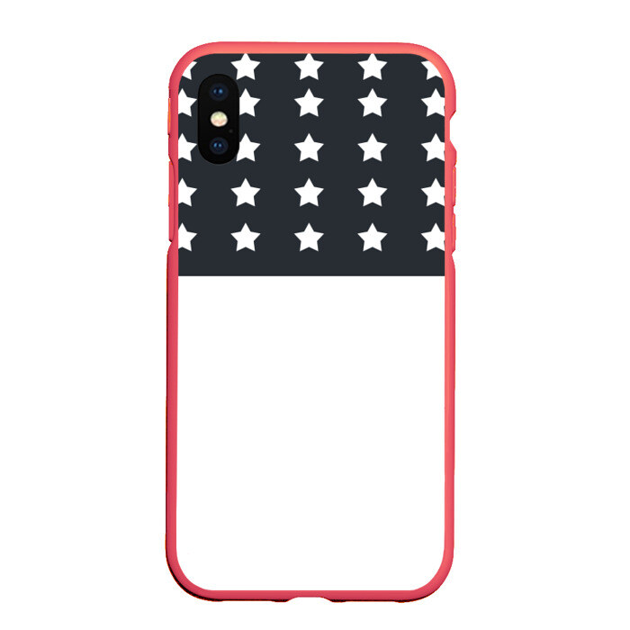 Чехол для iPhone XS Max матовый Stars фото
