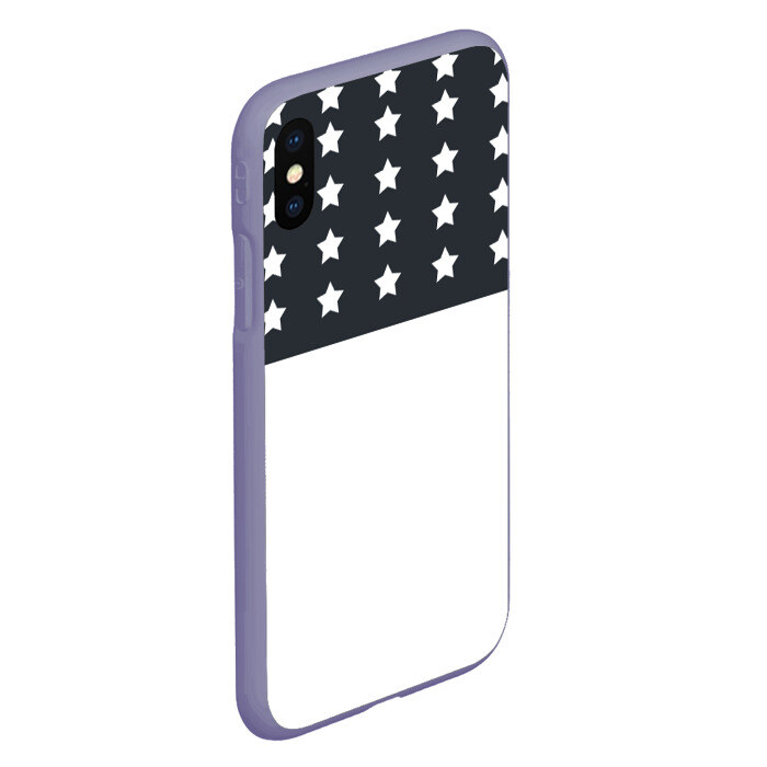 Чехол для iPhone XS Max матовый Stars фото