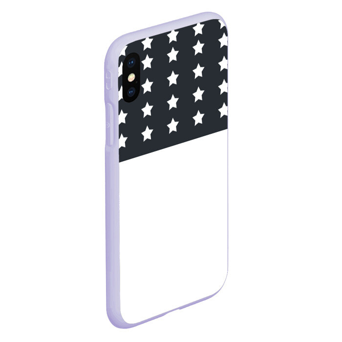 Чехол для iPhone XS Max матовый Stars фото