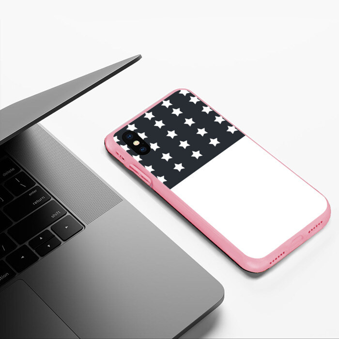 Чехол для iPhone XS Max матовый Stars фото