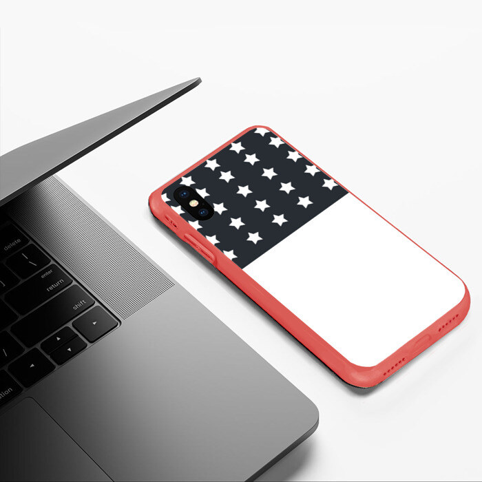 Чехол для iPhone XS Max матовый Stars фото