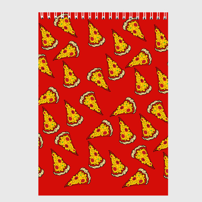 Скетчбук Pizza red фото
