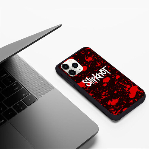 Чехол для iPhone 11 Pro матовый Slipknot фото