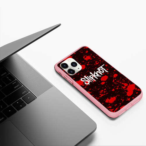 Чехол для iPhone 11 Pro матовый Slipknot фото