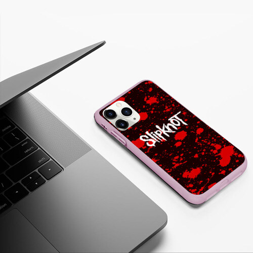 Чехол для iPhone 11 Pro матовый Slipknot фото