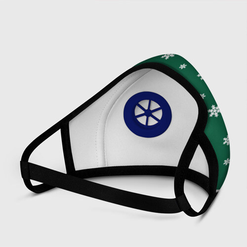 Маска из неопрена Новогодний Александр фото