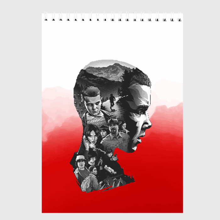 Скетчбук ОЧЕНЬ СТРАННЫЕ ДЕЛА фото