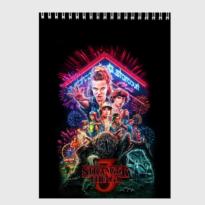 Скетчбук Stranger Things S3 фото