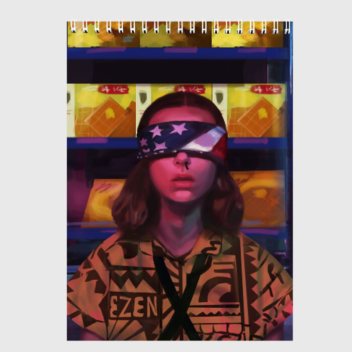 Скетчбук Очень Странные Дела фото