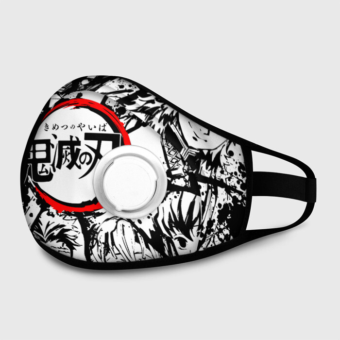 Маска из неопрена KIMETSU NO YAIBA фото