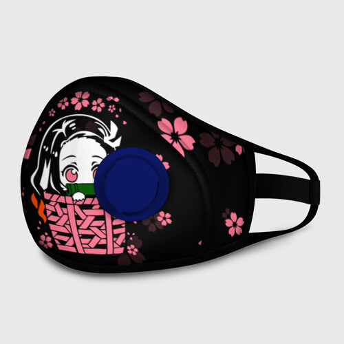 Маска из неопрена DEMON SLAYER KIMETSU NO YAIBA | КЛИНОК РАССЕКАЮЩИЙ ДЕМОНОВ (Z) фото