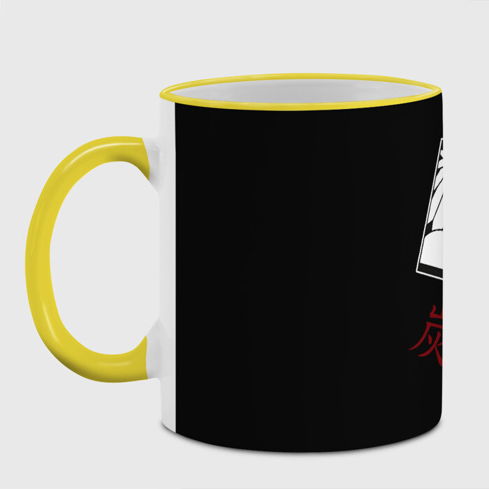 Кружка с полной запечаткой Маска Танджиро фото