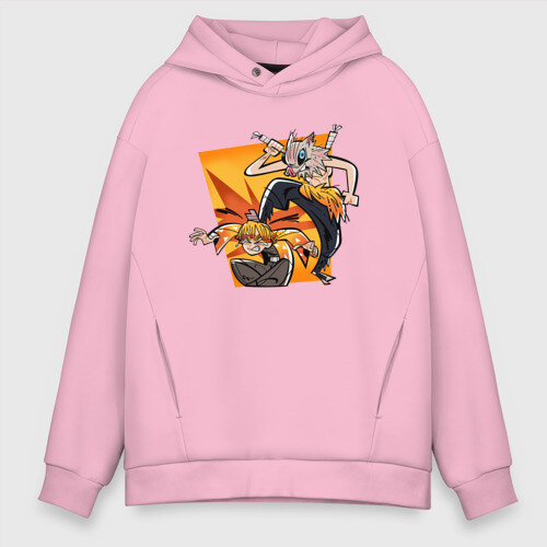 Мужское худи Oversize хлопок ЗЕНИЦУ И ИНОСКЕ фото