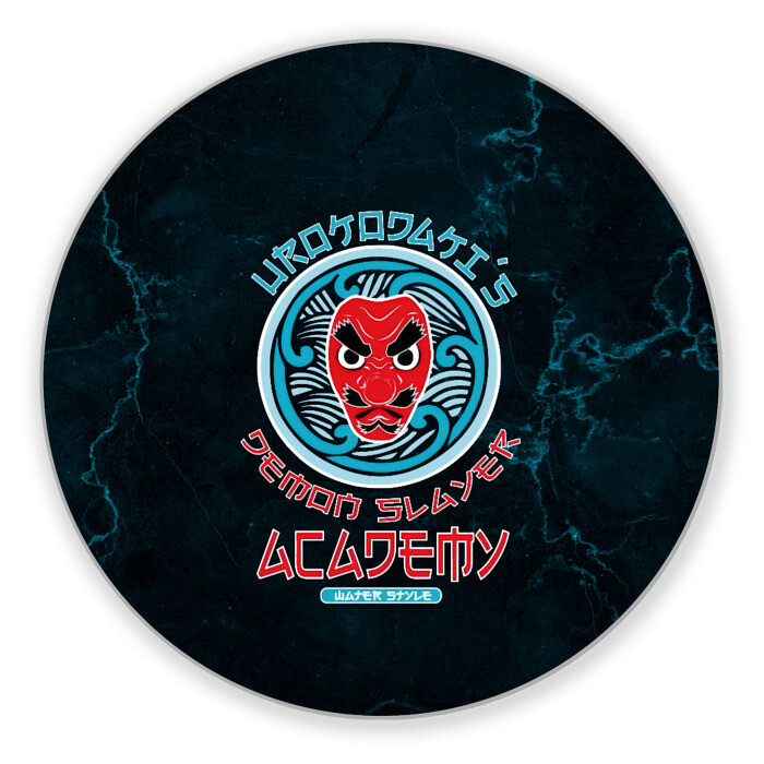 Коврик для мышки круглый Demon Slayer ACADEMY фото