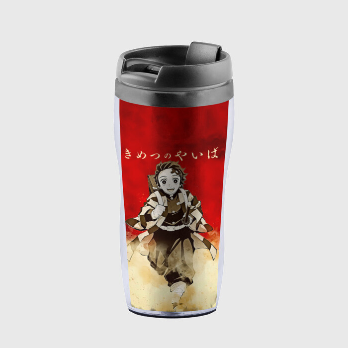 Термокружка-непроливайка Танджиро Клинок рассекающий демонов фото