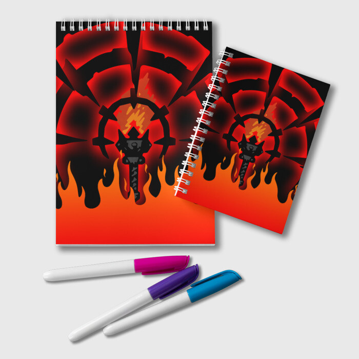 Блокнот DARKEST DUNGEON   ТЕМНЕЙШЕЕ ПОДЗЕМЕЛЬЕ   ФАКЕЛ фото